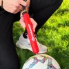 SCHILDKROT pallopumppu 300 mm punainen muovi ilmaletkulla ja 2 adapterilla 970989