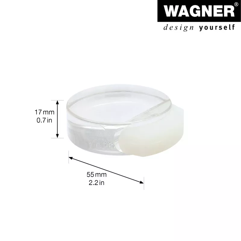 Wagner design yourself EH 5105 CLEAR lattianpysäytin, muovi, läpinäkyvä (15510511)