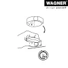 Wagner design yourself EH 5105 CLEAR lattianpysäytin, muovi, läpinäkyvä (15510511)