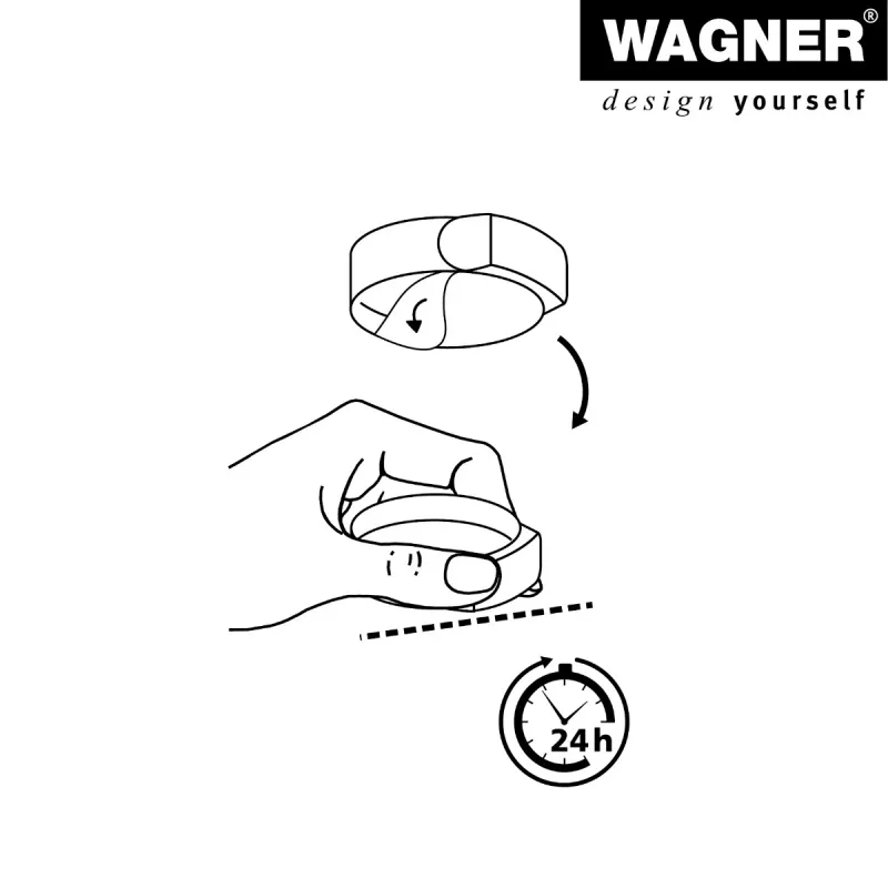 Wagner design yourself EH 5105 CLEAR lattianpysäytin, muovi, läpinäkyvä (15510511)