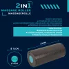 SCHILDKROT 2-in-1 hierontarullasarja musta/sininen EPP-vaahto 960237