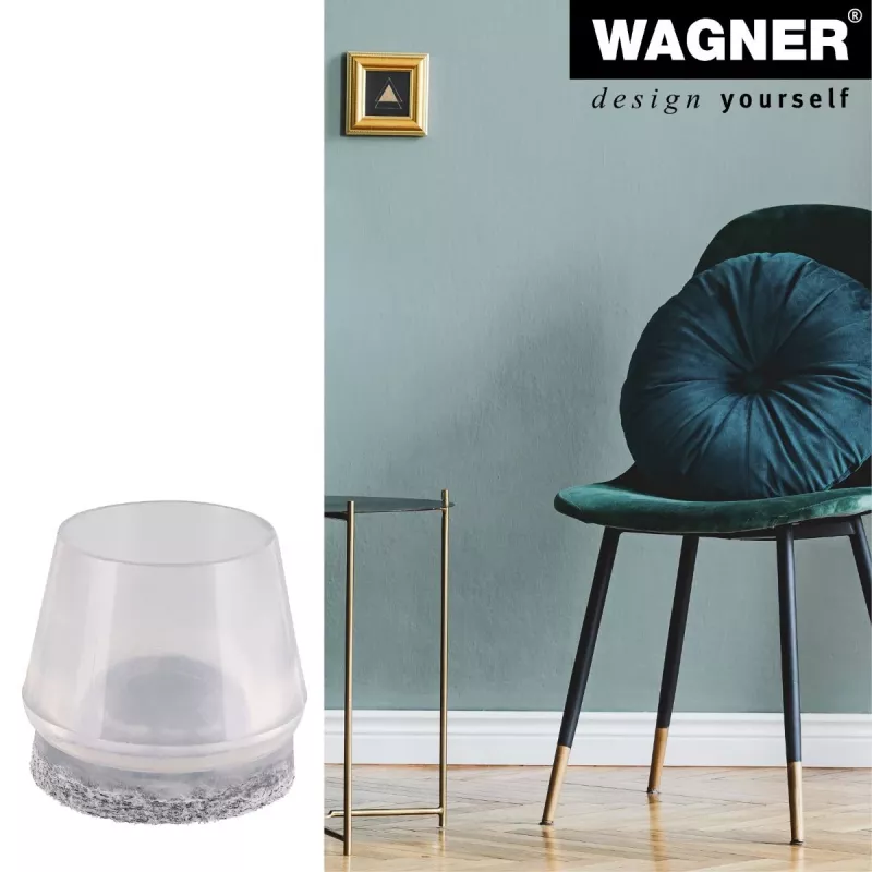 Wagner design yourself EH 0564 tuolinjalkatulpat muovi Ø 2,2-2,8 cm 4 kpl (15056499)