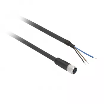 TMSS GERMANY Telemechanique Sensors M12 liitin suora 5-napainen 5 m PVC-anturikaapeli XZCP0566L5