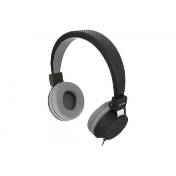 EXERTIS CONNECT Campus BE COLOR stereo-kuulokkeet 3,5 mm liittimellä, musta/harmaa (059963)