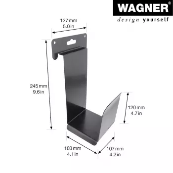 Wagner design yourself seinäteline WH 2089 musta (15208901)