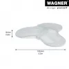 Wagner Design Yourself EH 6985 läpinäkyvä itseliimautuva ovenpysäytin 15698501