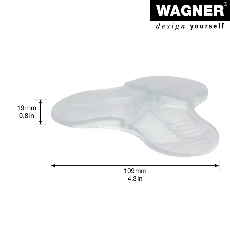 Wagner Design Yourself EH 6985 läpinäkyvä itseliimautuva ovenpysäytin 15698501