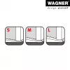 Wagner Design Yourself EH 6985 läpinäkyvä itseliimautuva ovenpysäytin 15698501