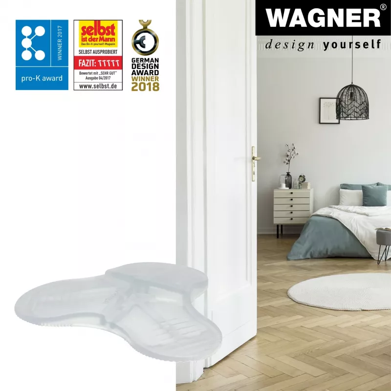 Wagner Design Yourself EH 6985 läpinäkyvä itseliimautuva ovenpysäytin 15698501
