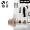Wagner design yourself DOT naulakko, taupe, 1 koukku, sinkkipuristuvalu, ruuvikiinnitys 17022121
