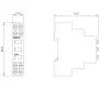 Siemens 5TE5802 apukytkin, 1NO+1NC, sivuasennus, monivärinen