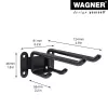 Wagner design yourself seinäteline WH 2093 musta (15209301)