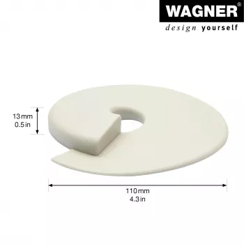 Wagner Design Yourself EH 6979 ovenpysäytin muovi valkoinen itseliimautuva 15697901