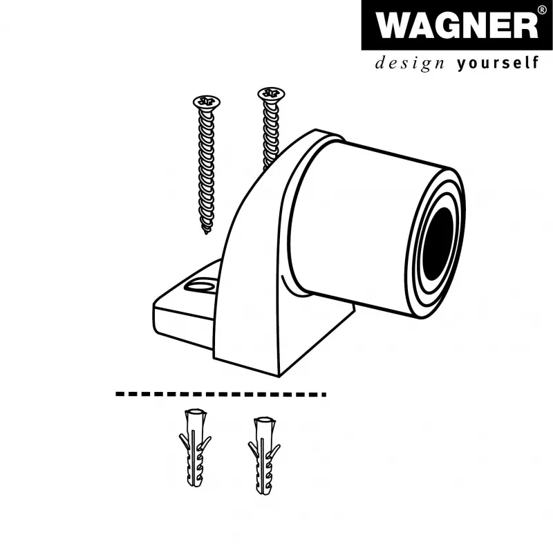Wagner design yourself EH 5001 ovenpysäytin sinkkipuristettu ja muovi (15500111)