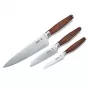 GRAEF KN 5150 keittiöveitessarja 3-osainen Solingen-terät 9cm/13cm/20cm