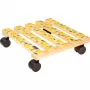 WAGNER design yourself kasvipyörä GH0644 neliömäinen puuaihe 29 x 8 cm, 1 kpl 20064401