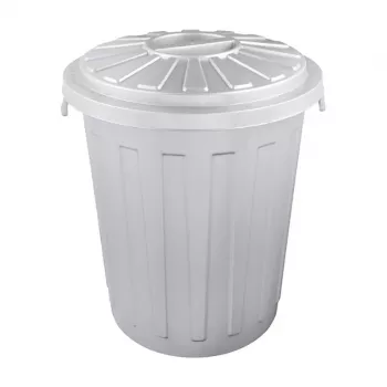 KEEEPER jäteastia Mats 23L Maxi Ø36x42cm hopea