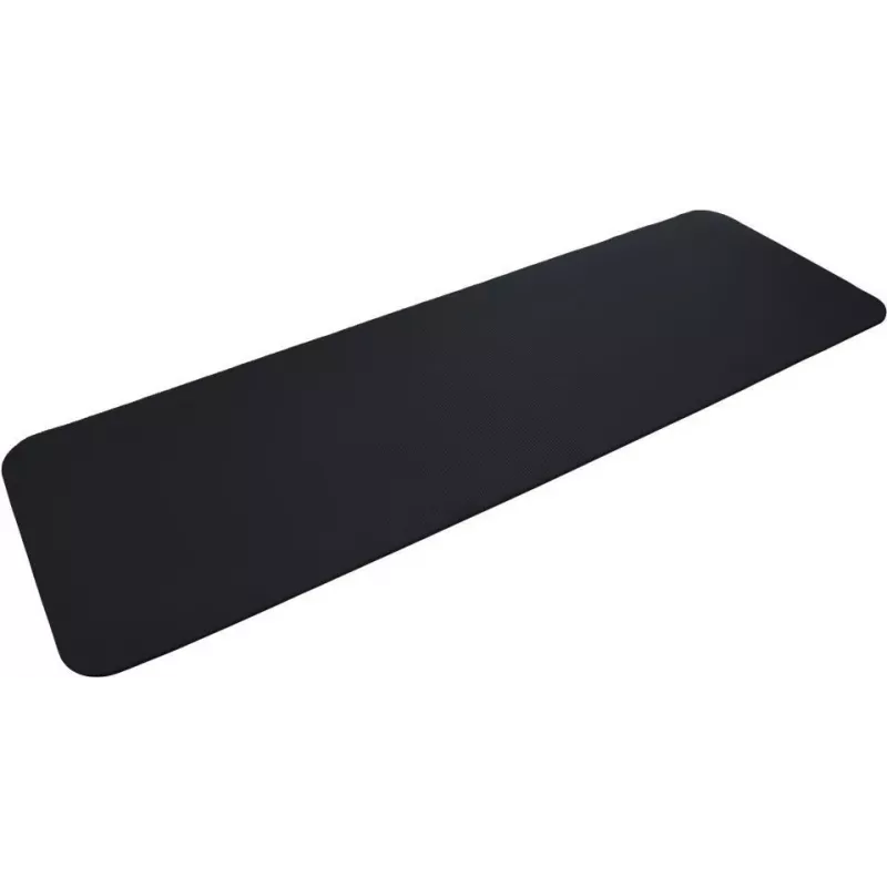 SCHILDKROT kuntoilumatto 15 mm musta luistamaton NBR 183x61 cm kantohihnalla 960160