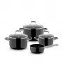 WMF Fusiontec Essential Pro 4-osainen keittoastiasarja musta 3201114047