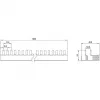 SIEMENS 5ST37730 tappikisko 10mm² 3P+N 1000mm