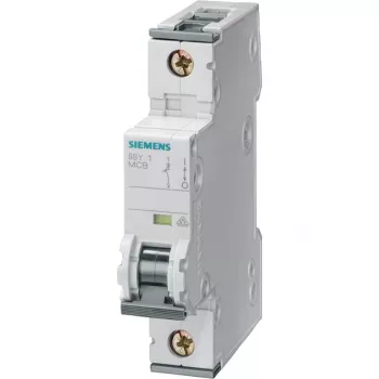 Siemens 5SY5110-7 johdonsuojakatkaisija, 1-napainen, 10 A, laukaisukäyrä C, 6 kA, 230/400 V AC