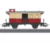 Märklin 4108 H0 henkilövaunu 2. luokka Schürzenwagen DB aikakausi III-IV