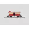 Märklin 4108 H0 henkilövaunu 2. luokka Schürzenwagen DB aikakausi III-IV