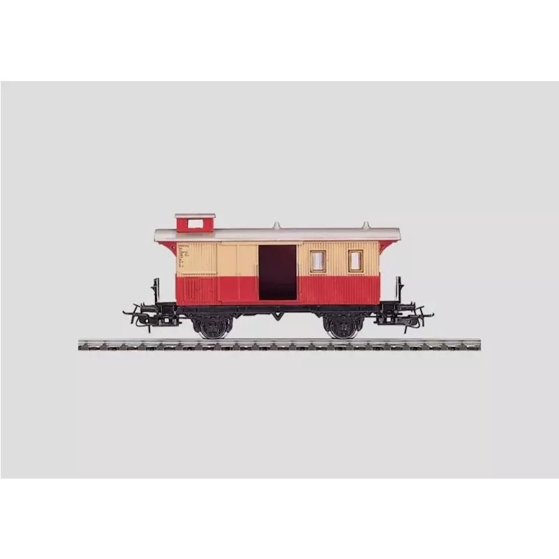 Märklin 4108 H0 henkilövaunu 2. luokka Schürzenwagen DB aikakausi III-IV