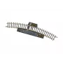 Märklin Z-mittakaava 8529 kaareva kisko R1 195,9 mm säde 15° - 1 kpl