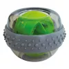 SCHILDKROT Spinball gyroskooppinen käsi- ja käsivarsiharjoitin, harmaa/vihreä, 70 mm, 255 g 960121
