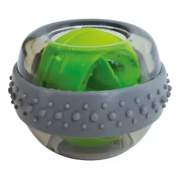 SCHILDKROT Spinball gyroskooppinen käsi- ja käsivarsiharjoitin, harmaa/vihreä, 70 mm, 255 g 960121