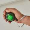 SCHILDKROT Spinball gyroskooppinen käsi- ja käsivarsiharjoitin, harmaa/vihreä, 70 mm, 255 g 960121
