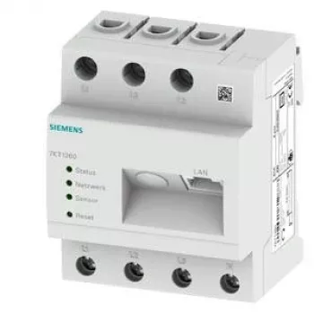 Siemens 7KT1260 digitaalinen ajastin, 1-kanava, päivä-/viikko-ohjelma, DIN-kisko, 230 V AC