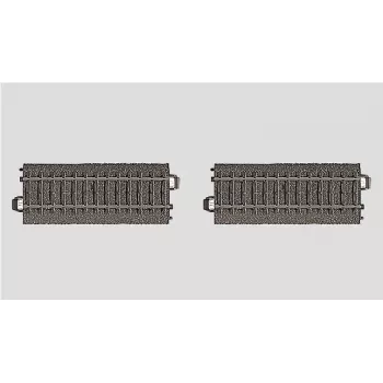 Märklin 24995 H0 C-kisko päätepuskuri integroidulla kiskonosalla ja LED-valaistuksella