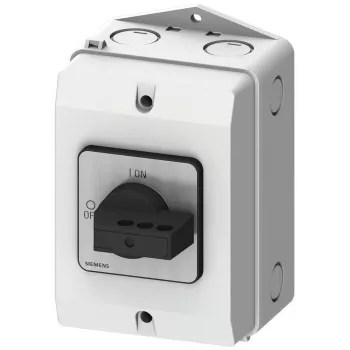 Siemens 3LD20842GP21 3-napainen kuormankytkin, 25 A, 690 V AC, IP65 etuosa