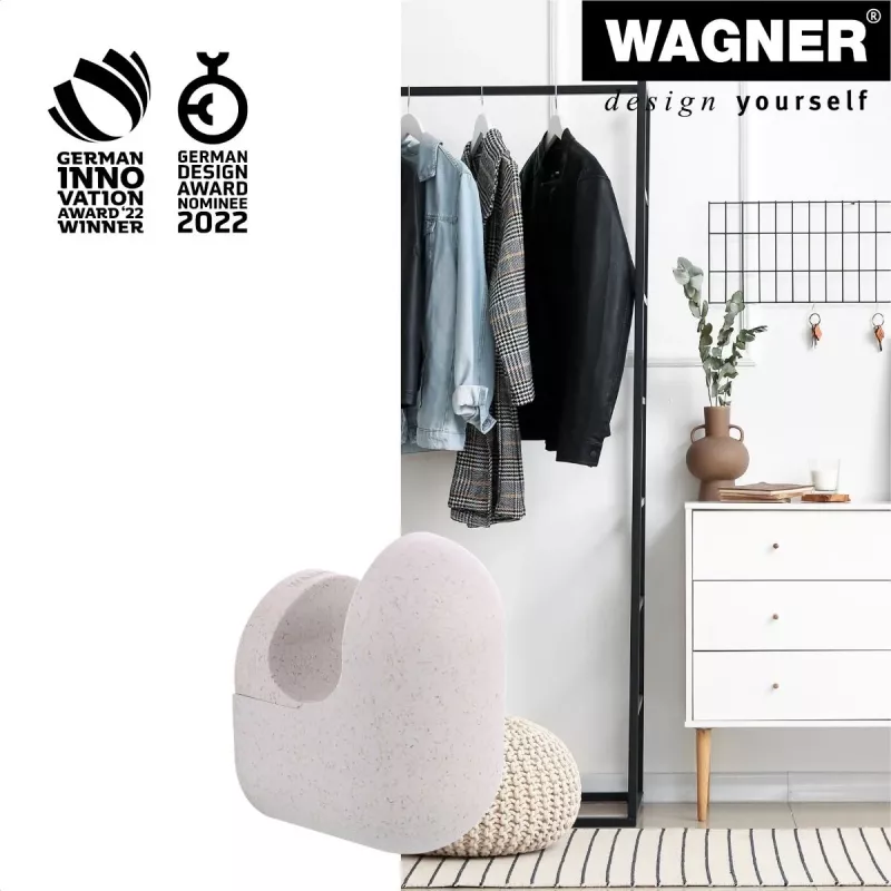 Wagner design yourself PILL naulakko koukku harmaa 1 koukku 17041421
