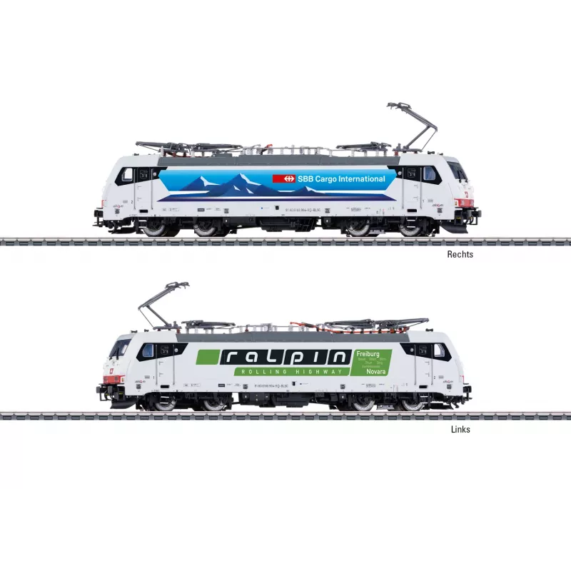 Märklin 038801 H0 sähköveturi BR 186 SBB Cargo International mfx+ digitaalinen
