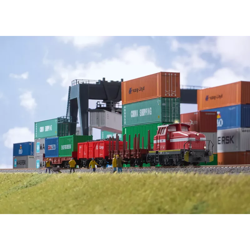Märklin 29065 H0 digitaalinen aloituspakkaus Moderni ratapihatyö, mukana DHG 500