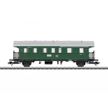 Märklin 4313 H0 pikajunavaunu Büm 234 2. luokka DB aikakausi IV merensininen/beige