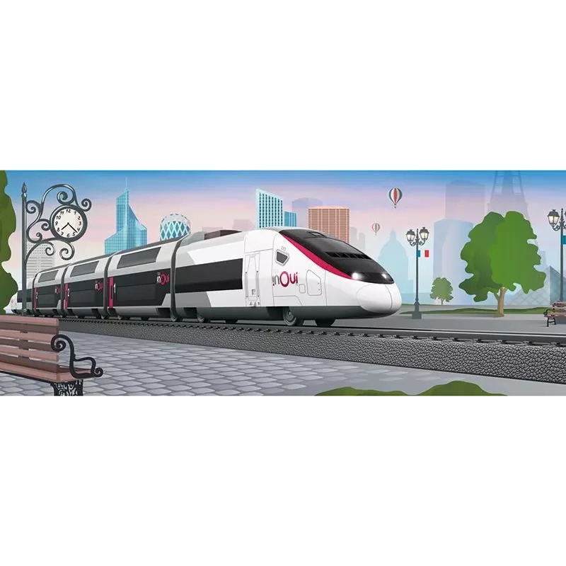 Märklin TGV Duplex H0 5-osainen digitaalinen junasarja Mobile Station 2:lla, valkoinen/musta 029406