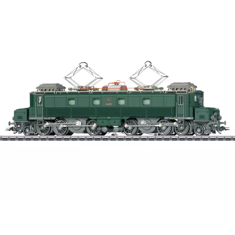Märklin 39521 H0 sähköveturi Ce 6/8 III 'Köfferli', SBB