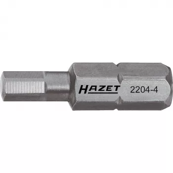 HAZET 2204-3 kuusiokoloavain-bitti 3 mm, 1/4 tuuman kiinnitys, 25 mm pituus