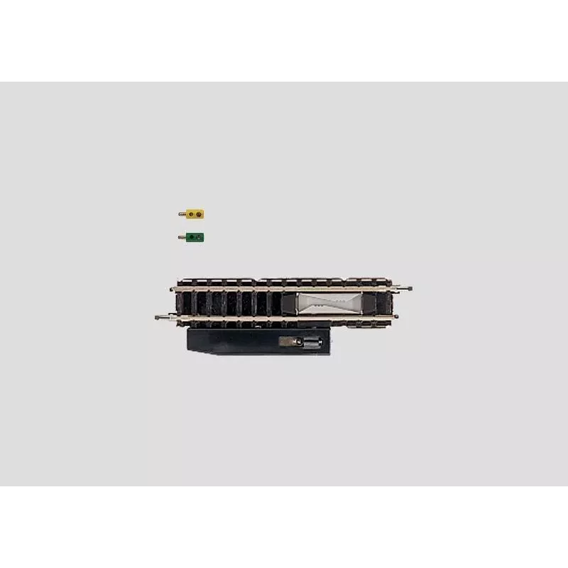Märklin Z-raide suora irrotuskisko 8587 - 110 mm, musta