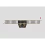 Märklin Z-raide suora liitäntäkisko 8590 (110 mm, musta/keltainen)