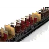 Märklin 42580 H0 3-osainen sarja DR henkilövaunuja