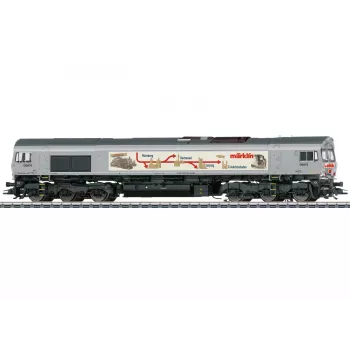 Märklin 039071 H0 dieselveturi Baureihe 66, mfx+ digitaalidekooderi ja ääni