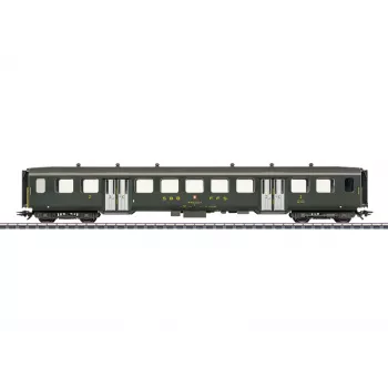 Märklin 043373 H0 SBB kevytteräs-henkilövaunu 2. luokka