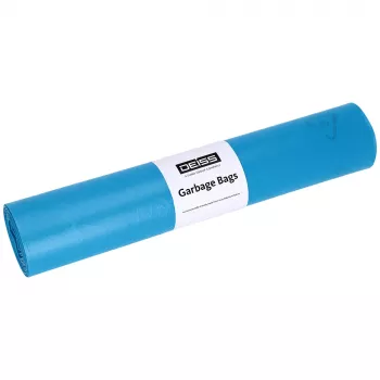 DEISS raskaan kuorman jätesäkit STANDARD 120L sininen 6µm (25 kpl:n pakkaus) 20067