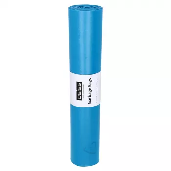 DEISS raskaan kuorman jätesäkit STANDARD 120L sininen 6µm (25 kpl:n pakkaus) 20067