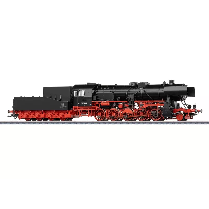 Märklin 039535 H0 höyryveturi BR 52, DB runkotenderillä